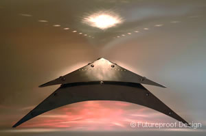 halogen pyramid lamp